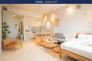 Kuchyň nebo kuchyňský kout v ubytování Chambers Suite Studio KLCC PWTC by Unimax