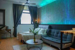 Posezení v ubytování Chambers Suite Studio KLCC PWTC by Unimax