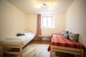 Postel nebo postele na pokoji v ubytování Chasa Punt