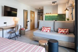 Posezení v ubytování Aparthotel Casita Blanca - Adults Only