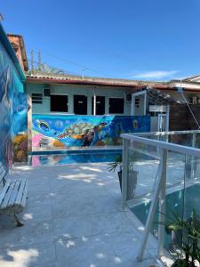 Bygningen som den private indkvartering ligger i + 7 billeder