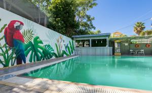 Bazén v ubytování Hotel Discovery Thassos nebo v jeho okolí