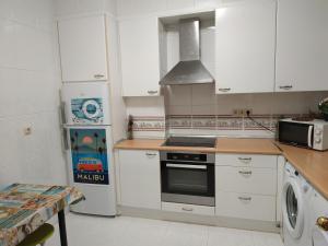 Køkken eller tekøkken på VT Beach SS WIFI