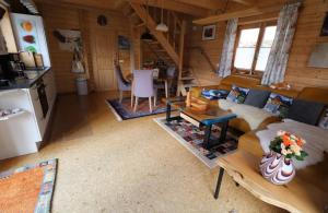 Posezení v ubytování Chalet Fuchsberg
