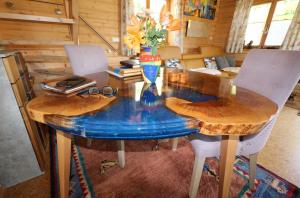 Posezení v ubytování Chalet Fuchsberg