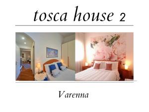 Postel nebo postele na pokoji v ubytování tosca house 2