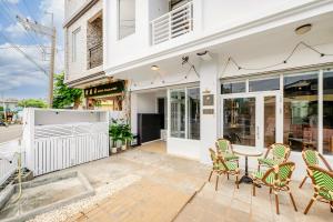 Balkoni atau teres di Sunset Mu Style Inn