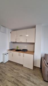 Kuchyň nebo kuchyňský kout v ubytování Anamarija apartmani
