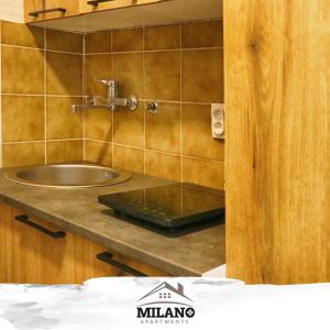 Koupelna v ubytování Milano Apartman ****