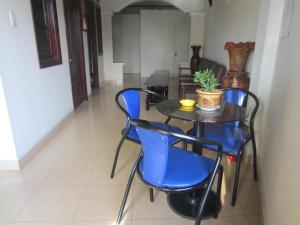 Dining area in a vendégházakat