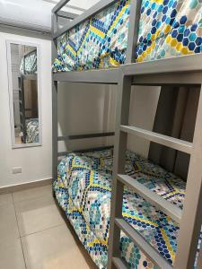 Ένα ή περισσότερα κρεβάτια σε δωμάτιο στο Excelente Residencial Armonía, Las Terrenas +17 φωτογραφίες