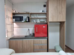 Una cocina o kitchenette en ParSur alquileres temporales Catamarca
