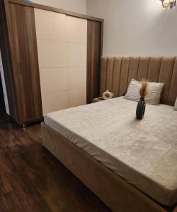 Cama ou camas em um quarto em High-rise luxury flat
