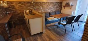 Kuchyň nebo kuchyňský kout v ubytování Apartmán Vysoké nad Jizerou
