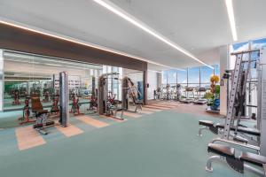 Fitness centrum a/nebo fitness zařízení v ubytování 3900-902CH DESIGN DISTRICT, CONDO 2 BEDROOMS & 2 BATHROOMS