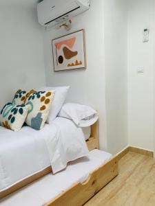 Postel nebo postele na pokoji v ubytování Apartamento Las Minas