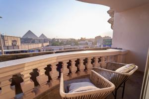 Balcone o terrazza di Pyramids Charm Hotel