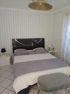 Postel nebo postele na pokoji v ubytování Appart'hotel La croisière