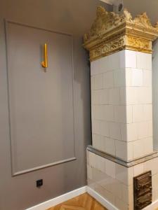 Een badkamer bij Kopernik Premium Rooms Apartment