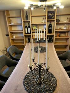 A seating area at Refugium Eckberg