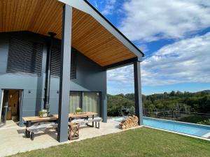 The swimming pool at or close to Refugium Eckberg