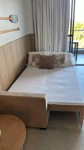 מיטה או מיטות בחדר ב-Eco resort Praia dos Carneiros