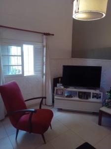 TV a/nebo společenská místnost v ubytování DAS THOMY II + 5 fotografií