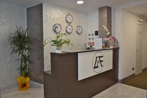 Vstupní hala nebo recepce v ubytování Hotel Luxor Florence