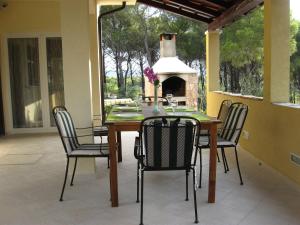 Patio nebo venkovní prostory v ubytování Apartment Deni