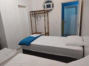 Llit o llits en una habitació de HOTEL EUROPA FAMILIAr