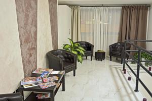 Posezení v ubytování Hotel Luxor Florence