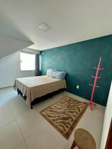 Lova arba lovos apgyvendinimo įstaigoje Apartamento pé na areia - Praia Sul