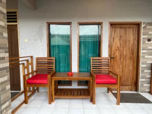 Balkón nebo terasa v ubytování Lita Homestay