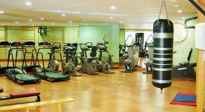 Fitness centrum a/nebo fitness zařízení v ubytování Apartment Las Salinas