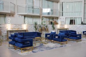Posezení v ubytování Wyndham DFW Airport