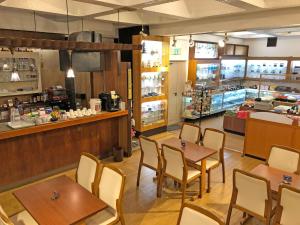 Kuchyň nebo kuchyňský kout v ubytování Hotel Harumoto