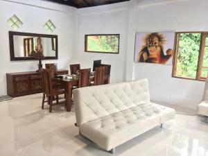 Posezení v ubytování Hotel Orangutan