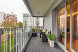 Balkón nebo terasa v ubytování Rio de Mare - Nadmorze Apartments