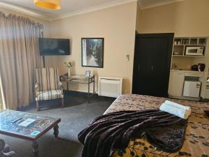 Köök või kööginurk majutusasutuses Gateway Motor Inn