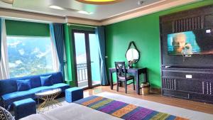 Posezení v ubytování Sapa Nature View Hotel