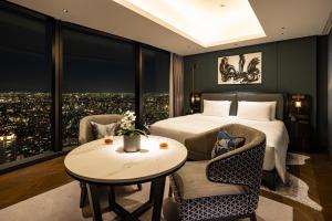 Posezení v ubytování BELLUSTAR TOKYO, A Pan Pacific Hotel