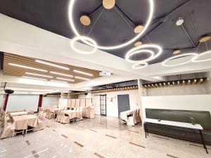 Posezení v ubytování Liga Hotel
