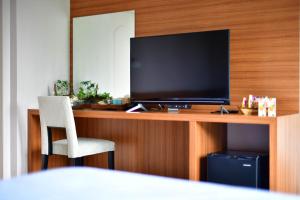 TV a/nebo společenská místnost v ubytování Bangnu Greenery Resort