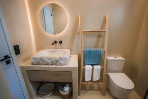 Koupelna v ubytování Casa Gavilán En Riumar