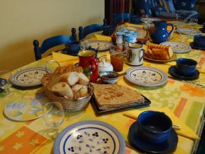 Jídlo v bed and breakfast nebo okolí