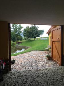 Een tuin van Podveský mlýn
