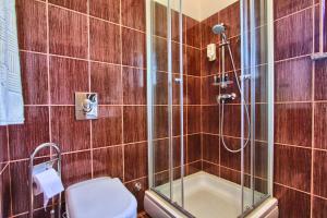 Kúpeľňa v ubytovaní Villa Stokovci in Central Istria for families and kids with a large garden and playground