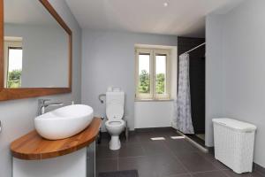 Kúpeľňa v ubytovaní Villa Viscum in Central Istria for 8 persons with large garden - pet friendly