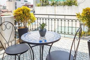Балкон або тераса в Gatsby Central Hotel Hanoi
