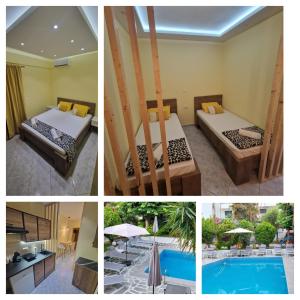 Ένα ή περισσότερα κρεβάτια σε δωμάτιο στο Tivoli Palms